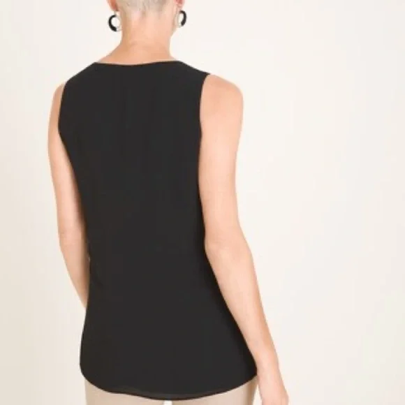 Chico’s Drape-Front Tank Size 3|XL - Picture 3 of 6